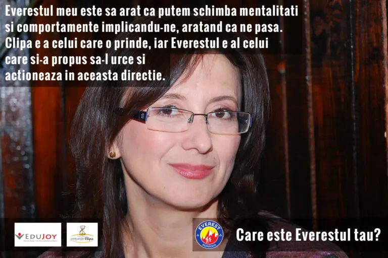 Georgeta Nenciu – Proiectul Educational “Care Este Everestul Tau?” Georgeta Nenciu – Proiectul Educational “Care Este Everestul Tau?”