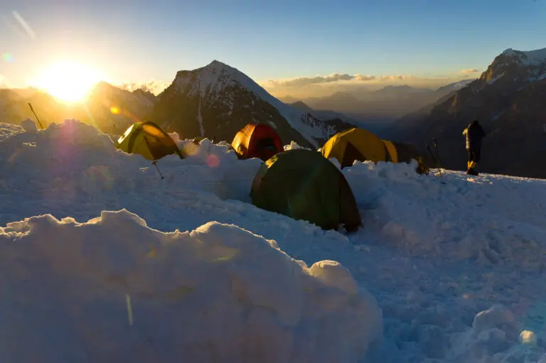 Avalanche Danger on Kommunismus
