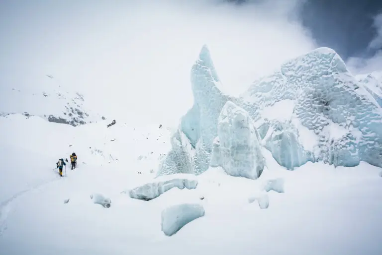 Mount Everest North Ridge Climbing Route in 3D