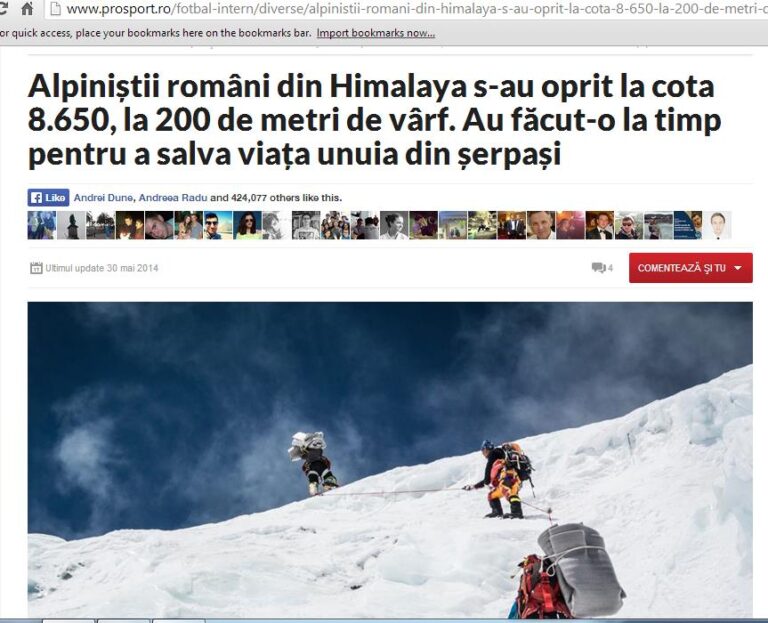 Monitorizare Everest Romania